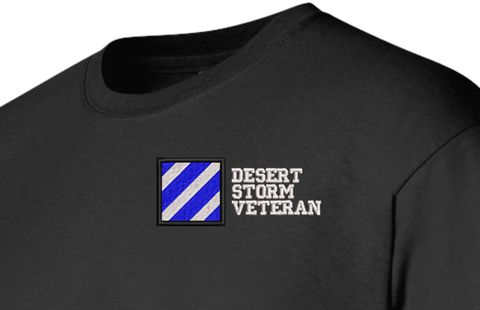3rd Infantry Division Desert Storm Veteran T-Shirt