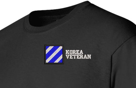 3rd Infantry Division Korea Veteran T-Shirt