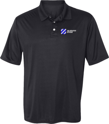 3rd Infantry Division Moisture Wicking Polo