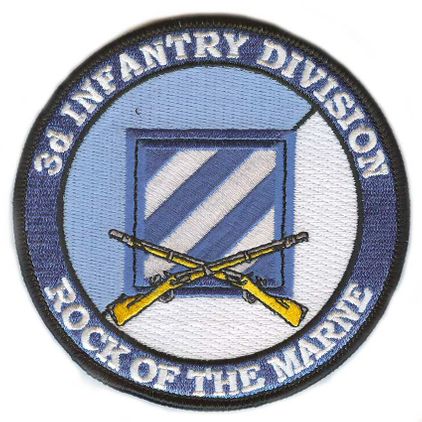 3rd Infantry Division (with Rifles) Patch