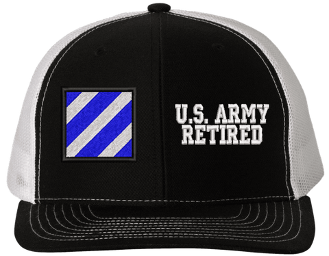3rd Infantry U.S. Army Retired Split Cap