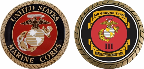 3rd Marine Expeditionary Force Challenge Coin