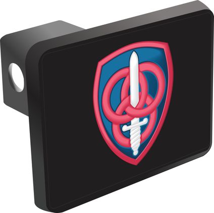 3rd Personnel Command Patch Hitch Cover