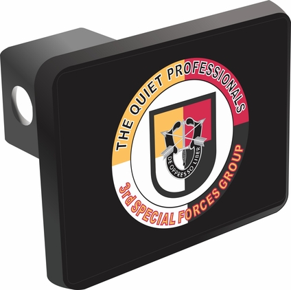 3rd Special Forces Group Quiet Professionals Hitch Cover