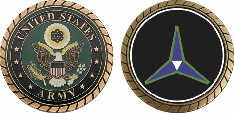3rd U.S. Army Corps Patch Challenge Coin