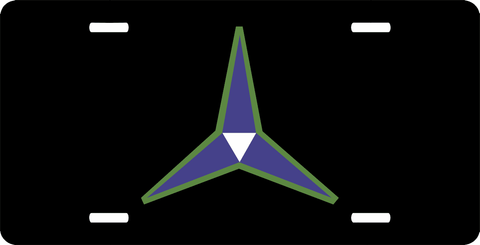 3rd U.S. Army Corps License Plate