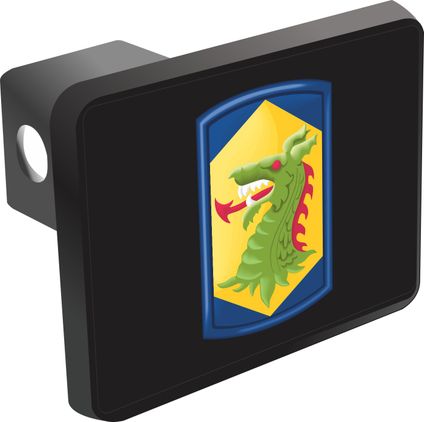 404th Chemical Brigade Patch Hitch Cover