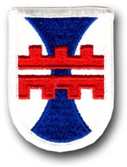 412TH ENGINEERING CONSTRUCTION COMMAND 2 3/4" MILITARY PATCH