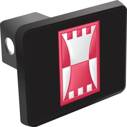 416th Engineer Corps Command Patch Hitch Cover