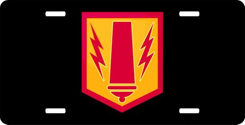 41st Field Artillery Brigade PatchLicense Plate