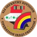 42nd Infantry Division OIF Decal