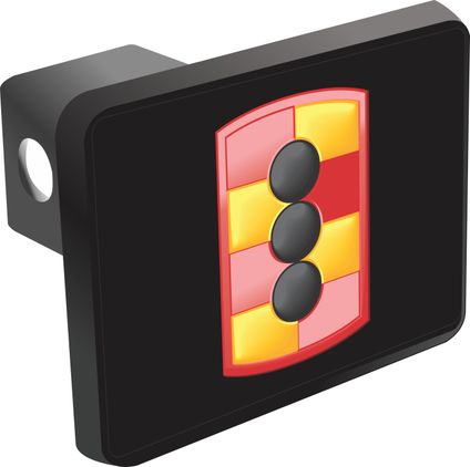 434th Field Artillery Brigade Patch Hitch Cover