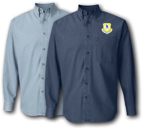 437th Airlift Wing Obs Denim Shirt