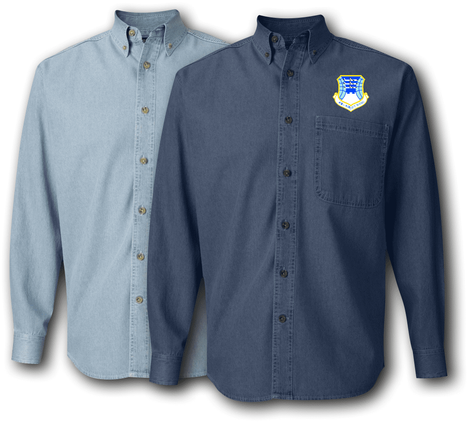 438th Airlift Wing Denim Shirt