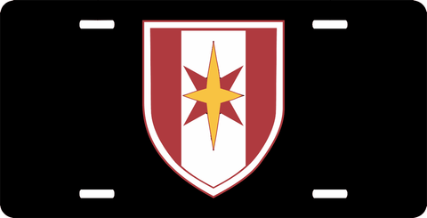 44th Medical Brigade License Plate