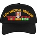 44th Medical Brigade Vietnam Veteran Embroidered Cap with Ribbons