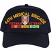 44th Medical Brigade Vietnam Veteran Embroidered Cap with Ribbons