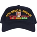 44th Medical Brigade Vietnam Veteran Embroidered Cap with Ribbons