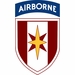 44th Medical Brigade with Airborne Tab Decal