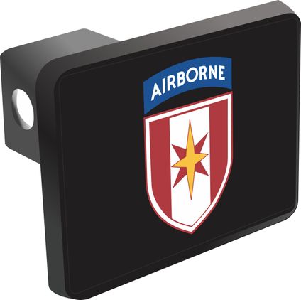 44th Medical Brigade with Airborne Tab Hitch Cover