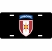 44th Medical Brigade with Airborne Tab License Plate