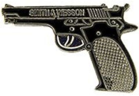 45 Pistol Lapel Pin