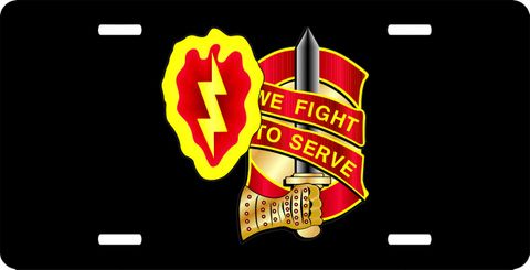 4525th Brigade Unit CrestLicense Plate
