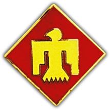 45th Infantry Division Lapel Pin
