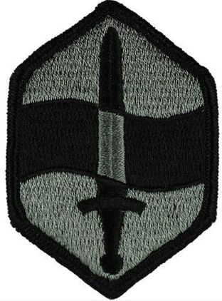 460th Chemical Brigade ACU Velcro Patch