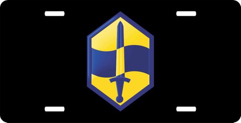 460th Chemical Brigade PatchLicense Plate