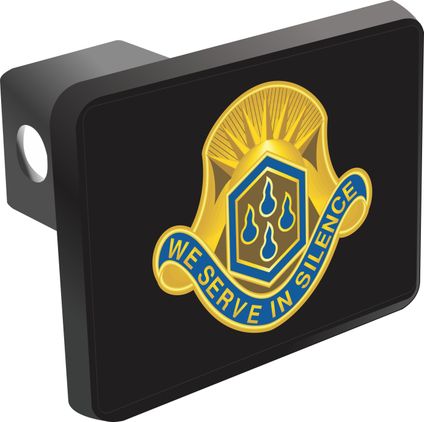 464th Chemical Brigade Unit Crest Hitch Cover