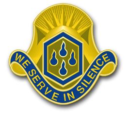 464th Chemical Brigade Unit Crest Vinyl Transfer Decal