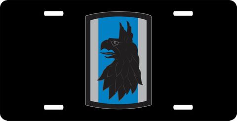 470th Military Intelligence Brigade PatchLicense Plate
