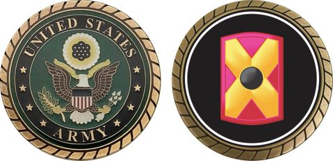 U.S. Army 479th Field Artillery Brigade Patch Challenge Coin