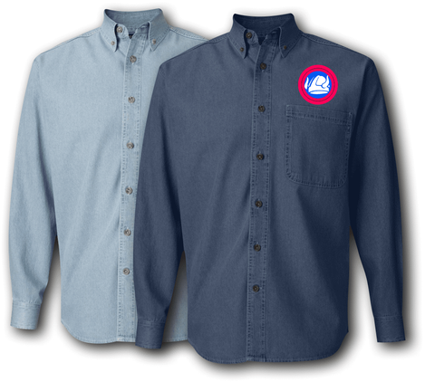 47th Infantry Division Denim Shirt
