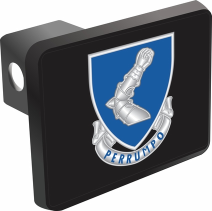 485th Regiment Unit Crest Hitch Cover