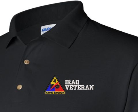 4th Armored Division Iraq Veteran Polo