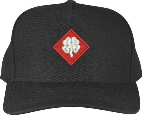 4th Army Custom Embroidered Cap