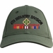 4th Infantry Division Afghanistan Veteran Embroidered Cap with Ribbons