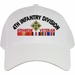 4th Infantry Division Afghanistan Veteran Embroidered Cap with Ribbons