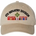 4th Infantry Division Afghanistan Veteran with Ribbons Unstructured Dad Cap