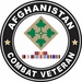 4th Infantry Afghanistan Campaign with ribbons