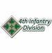 4th Infantry Division Bumper Sticker