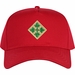 4th Infantry Division Custom Embroidered Cap