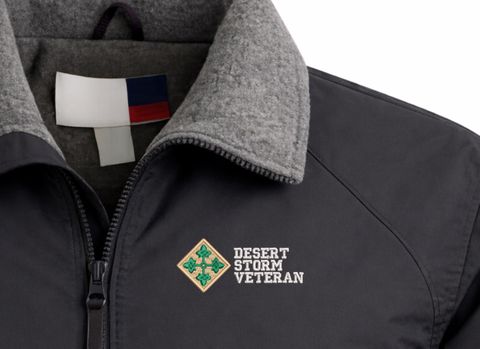 4th Infantry Division Desert Storm Veteran 3-Season Jacket