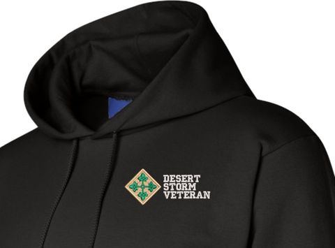4th Infantry Division Desert Storm Veteran Hoodie