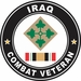 4th Infantry Division Iraq Combat Veteran Decal