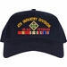 4th Infantry Division Iraq Veteran Embroidered Cap with Ribbons