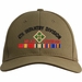 4th Infantry Division Iraq Veteran Embroidered Cap with Ribbons
