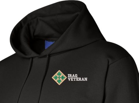 4th Infantry Division Iraq Veteran Hoodie